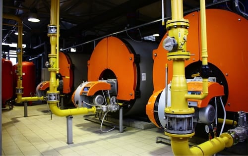 Power - EfW - Industrial Boiler Room